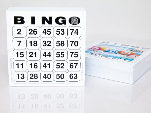 200 große Bingokarten für Senioren