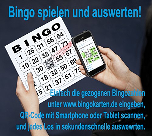 500 Bingolose / Bingotickets System 24 aus 75 (10,5 x 11 cm) - 2