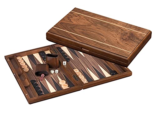 Philos Backgammon Delos – große Kassette
