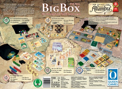 Queen Games 6037 – Alhambra-Big Box, Spiel des Jahres 2003 - 3