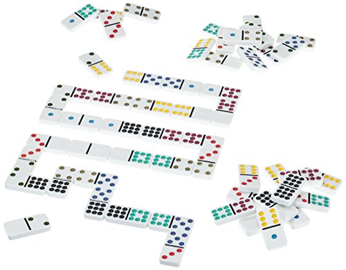 Schmidt Spiele 49207 – Classic Line: Domino mit großen Spielsteinen - 3