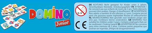 Schmidt Spiele 51240 Domino: Domino Junior in Metalldose - 2