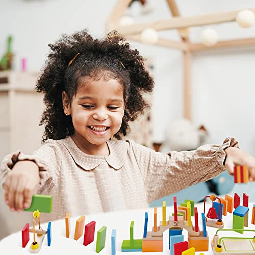 Hape E1042 – Domino Fastico, 107 teilig - 2