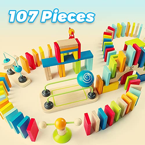 Hape E1042 – Domino Fastico, 107 teilig - 3