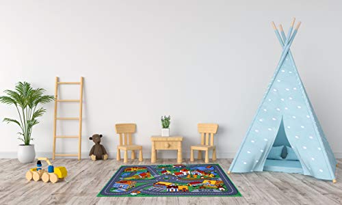 Associated Weavers Spielteppich Stadt 95 x 133 cm - 2