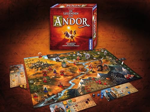KOSMOS 691745 – Die Legenden von Andor, Kennerspiel des Jahres 2013 - 4