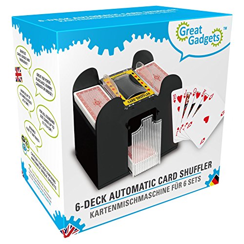 GreatGadgets 2128 Kartenmischmaschine für 6 Decks - 4
