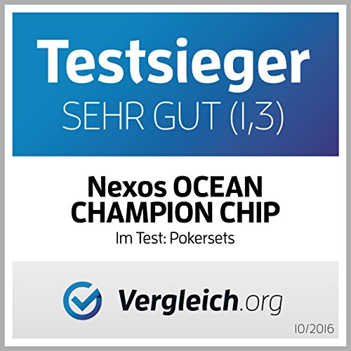 Pokerkoffer Pokerset 500 Laser Pokerchips Poker Komplett Set 11 g Chips Deluxe - 8