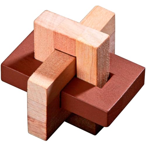 Philos 6922 – Holzpuzzle-Sortiment mit 10 unterschiedlich schwierigen Knobelspielen - 3