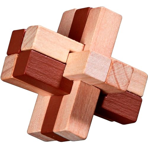 Philos 6922 – Holzpuzzle-Sortiment mit 10 unterschiedlich schwierigen Knobelspielen - 4