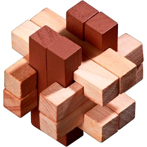 Philos 6922 – Holzpuzzle-Sortiment mit 10 unterschiedlich schwierigen Knobelspielen - 5