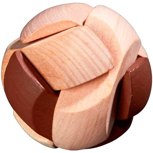 Philos 6922 – Holzpuzzle-Sortiment mit 10 unterschiedlich schwierigen Knobelspielen - 6