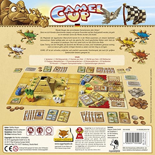 Pegasus Spiele 54541G – Camel Up – Spiel des Jahres 2014 - 3