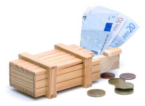 Magische Geschenkbox mit Trickverschluss – dunkel - 4