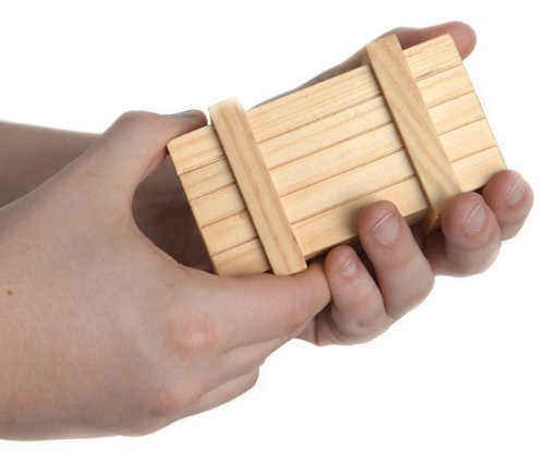 Magische Geschenkbox mit Trickverschluss – dunkel - 5