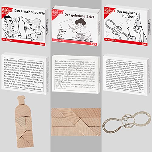 8 beliebte Knobelspiele aus Holz und Metall im Spar-Knobel-Pack - 4