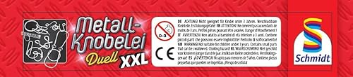 Schmidt Spiele 51234 Metall-Knobelei XXL in schöner Metalldose - 2