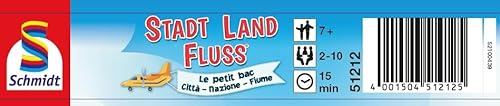 Schmidt Spiele 51212 – Stadt, Land, Fluss, Metalldose - 2