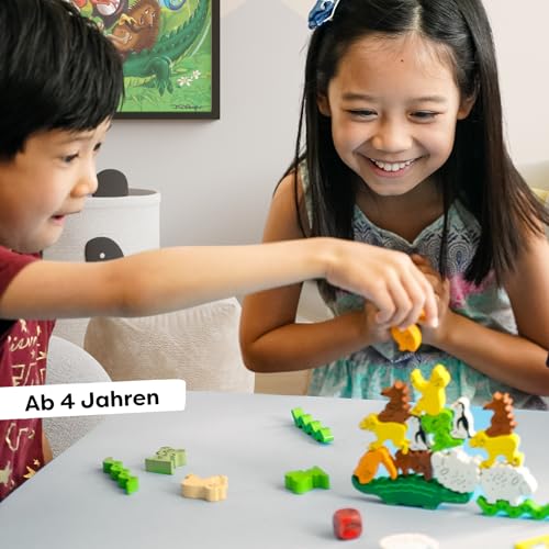 HABA 4478 – Tier auf Tier, Stapelspiel - 5