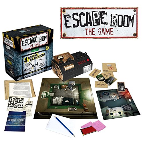 Noris Spiele 606101546 – Escape Room inkl. 4 Fällen und Chrono Decoder - 5