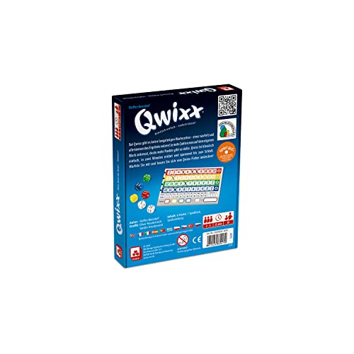 Nürnberger-Spielkarten 4015 – Qwixx – Nominiert zum Spiel des Jahres 2013 - 2