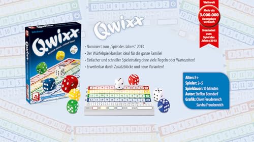 Nürnberger-Spielkarten 4015 – Qwixx – Nominiert zum Spiel des Jahres 2013 - 5