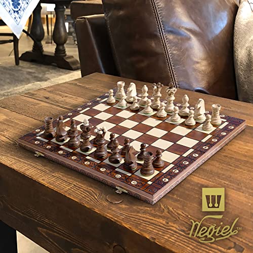 Grosses Schachspiel EL GRANDE 54cm x 54cm KH110mm - 6